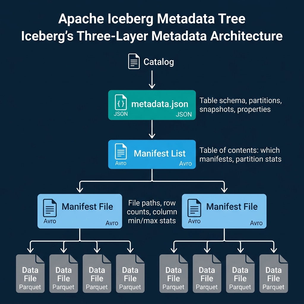 Banner image for article: The Metadata Structure of Modern Table Formats
